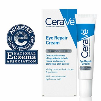CeraVe Eye Repair Cream contains hyaluronic acid that brings to the table intense moisturizing capabilities