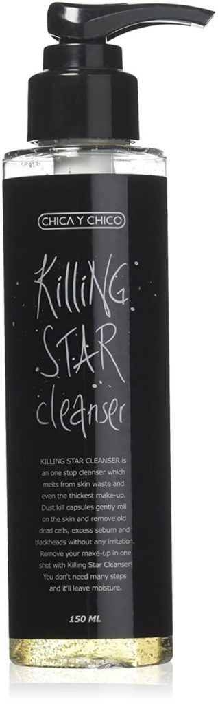 Chica y Chico – Killing Star Cleanser cleanses your skin deep making it dirt and oil free