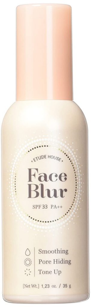 Etude House – Face Blur minimizes the pores and making skin clear and brighter