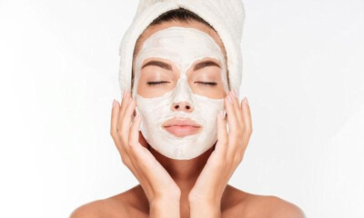 Face masks and massage gives your skin a healthy and supple look