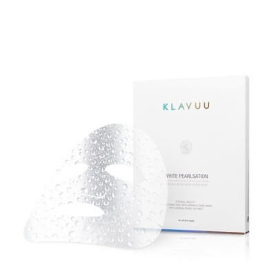 KLAVUU White Pearlsation – Best Enriched Divine Pearl Serum Mask makes your skin sparkle like pearls and revitalizes your skin as well