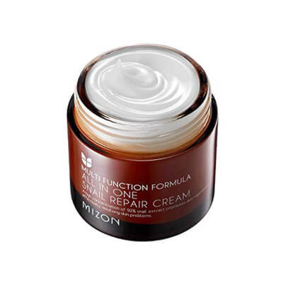 MIZON All In One Snail Repair Cream show marvellous results in solving serious skin issues