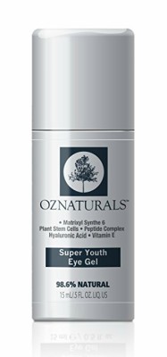 OZNaturals Super Youth Eye Gel address eye region issues such as puffiness, fine lines, and wrinkles caused by aging, dehydration and sun damage