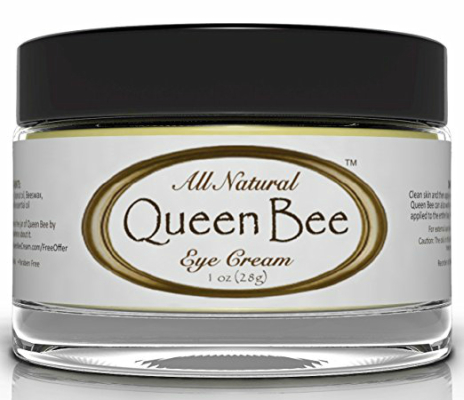 Queen Bee Organic Under Eye Cream is a specially formulated eye cream that is made with the delicate eye area in mind