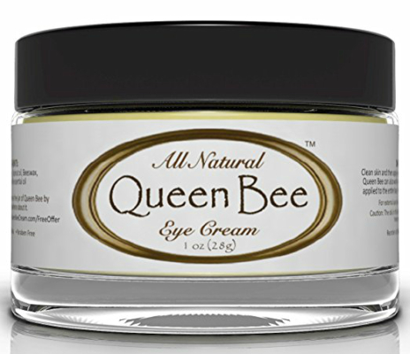 Queen Bee Organic Under Eye Cream is a specially formulated eye cream that is made with the delicate eye area in mind