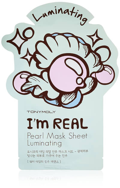 TONYMOLY I’m Real Mask Sheet gives you an utterly beautiful skin