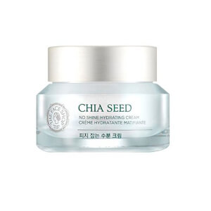 The Face Shop Chia Seed Hydrating Moisturizer soaks oil and tightens up the pores