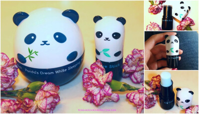 Tonymoly Panda's Dream So Cool Eye Stick packaging is very adorable and about the size of a chubby lipstick