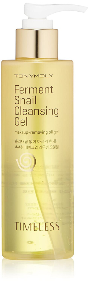 Tonymoly – Timeless Snail Cleanser improves the complexion, and gently removes makeup