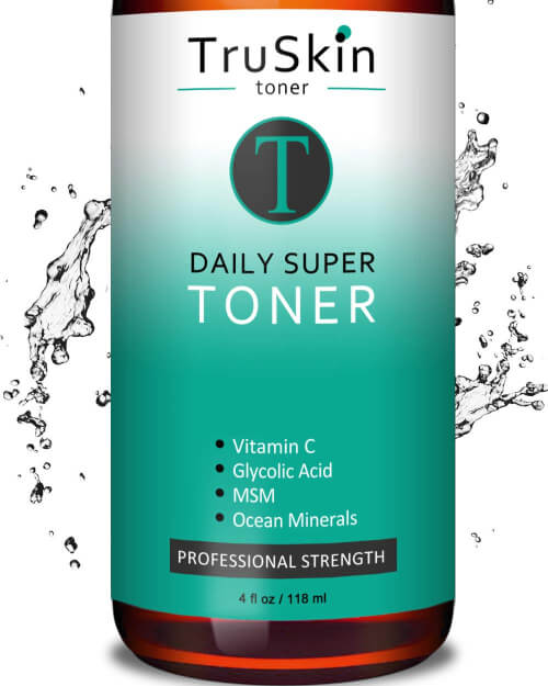 TruSkin Daily Facial Toner contains an adequate amount of hydrates to moisturize the skin