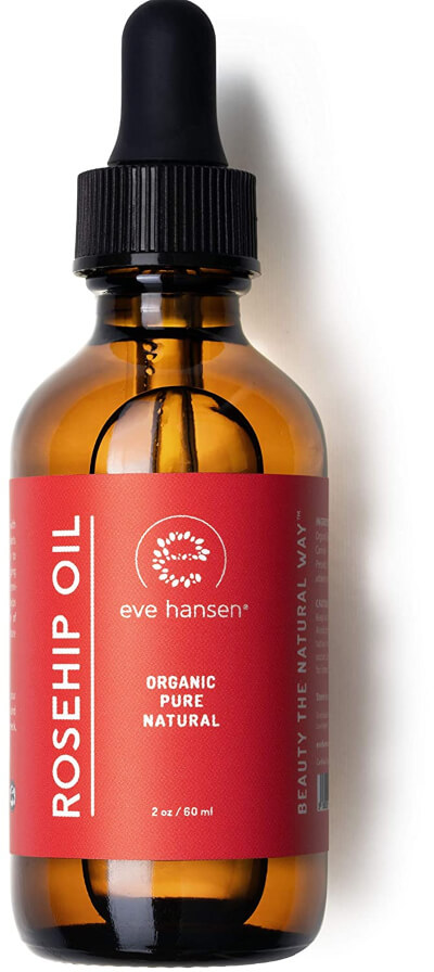Eve Hansen USDA Certified Organic Rosehip Oil Pure Cold-Pressed Facial Oil Natural Moisturizer
