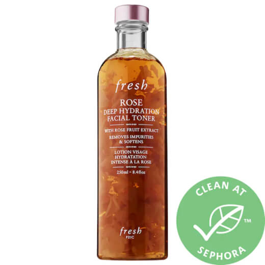 Fresh Rose & Hyaluronic Acid Deep Hydration Toner for dry skin